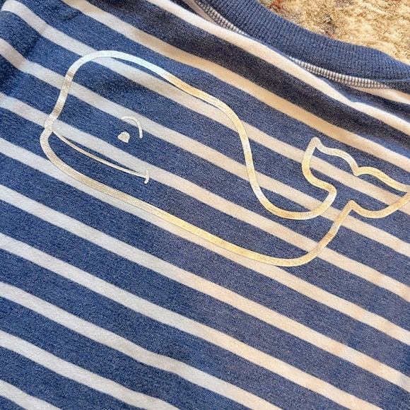 [Vineyard Vines] Blue & White Striped Top - Picture 5 of 6